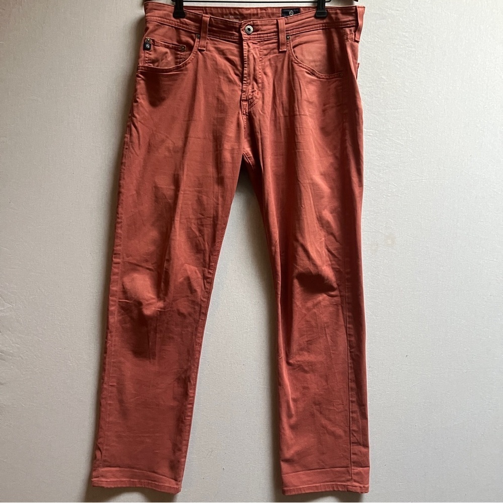Ag Adriano Goldschmied The Matchbox Slim Straight Jeans Sz 34